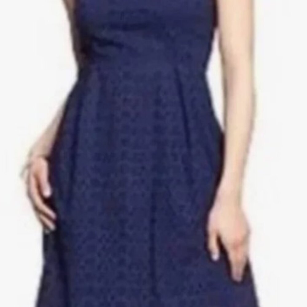NWT Old Navy Blue Strapless Eyelet Dress Mini Size 6